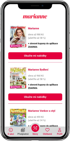 Předplatné iOS